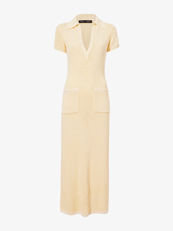 Still Life image of Auden Dress In Textured Knit in YELLOW