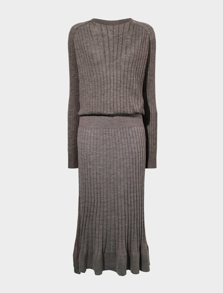 Proenza Schouler Eden Knit Dress in Superfine Merino Silk