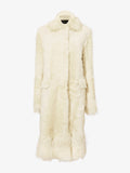 Flat image of Fiona Coat in Shearling in resin