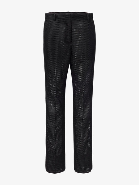 ★OY★SIDE CIRCULAR ZIP HIGH NYLON PANTS - BLACK★正規品 UNKNOWN - NYLON TECH ZIP PANTS | HBX - Globally Curated