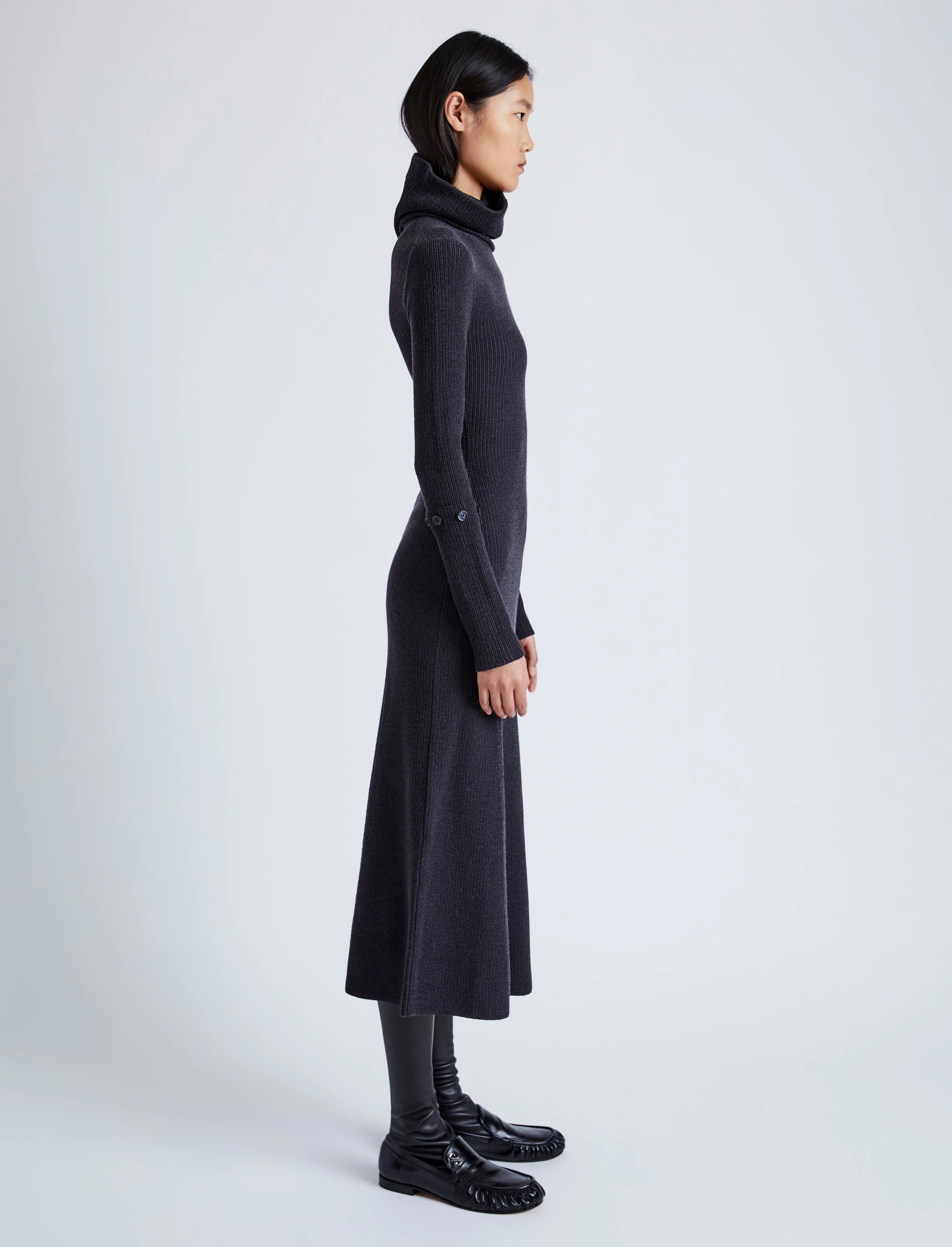Proenza Schouler Jocelyn Dress in Midweight Viscose Rib