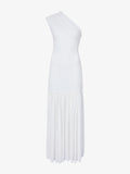 Proenza Schouler Still Life image of Cora Dress in Pleated Crepe Chiffon in IVORY