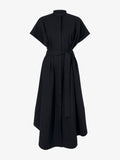 Proenza Schouler Still Life image of Walker Dress in Eco Poplin in BLACK