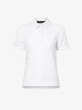 Proenza Schouler Still Life image of Kennedy Top in Stretch Lace in OFF WHITE