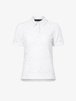 Proenza Schouler Still Life image of Kennedy Top in Stretch Lace in OFF WHITE