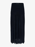Proenza Schouler Still Life image of Paige Skirt in Pleated Crepe Chiffon in BLACK