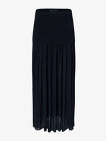 Proenza Schouler Still Life image of Paige Skirt in Pleated Crepe Chiffon in BLACK