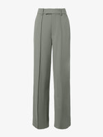 Proenza Schouler Still Life image of Weyes Pant in Matte Viscose Crepe in WOOD