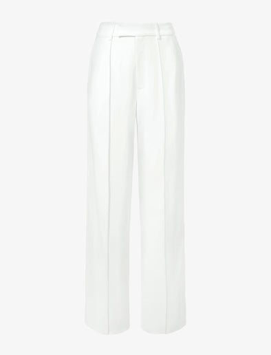 Proenza Schouler Still Life image of Weyes Pant in Matte Viscose Crepe in IVORY