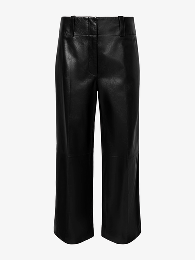 Proenza Schouler Still Life image of Noland Pant in Leather in BLACK