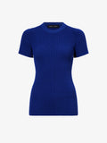 Proenza Schouler Still Life image of Sky Top in Matte Viscose Crepe in BLUE
