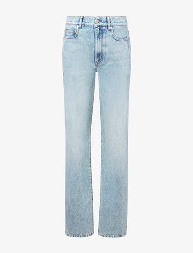 Proenza Schouler flat image of Ryman Jean in CLASSIC WASH