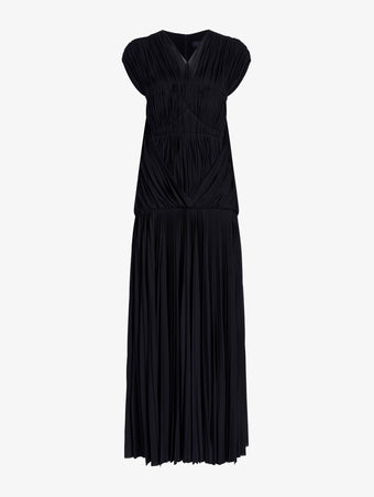 Proenza Schouler Still Life image of Rumi Dress in Pleated Jersey in Black