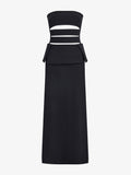 Proenza Schouler Still Life image of Kit Dress in Wool Gabardine in Black