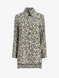 Proenza Schouler Still Life image of Emmeline Shirt in Printed Silk Viscose in Sand Multi