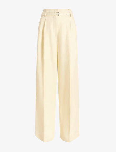 Proenza Schouler Still Life image of Jules Pant in Linen Viscose in Resin