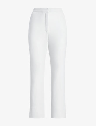 Proenza Schouler Still Life image of Alexia Pant in Bi-Stretch Suiting in Off White