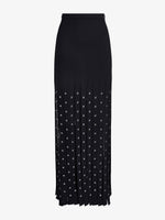 Proenza Schouler Still Life image of Effe Skirt in Compact Viscose Knit in Black