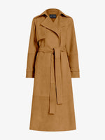 Proenza Schouler Still Life image of Ramona Coat in Suede in Pony