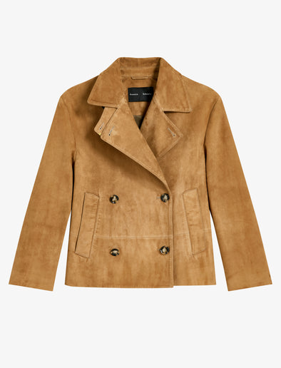 Proenza Schouler Still Life image of Nola Jacket in Suede in Pony