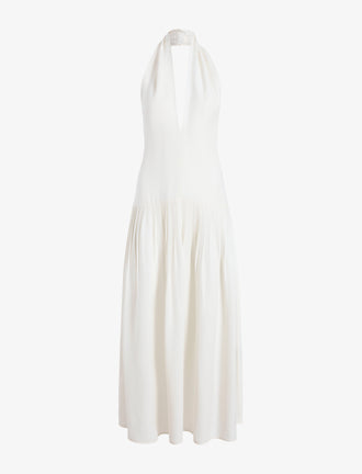 Proenza Schouler Still Life image of Tala Dress in Viscose Georgette in Cream