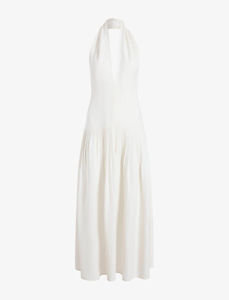 Proenza Schouler Tala Dress in Viscose Georgette - Cream