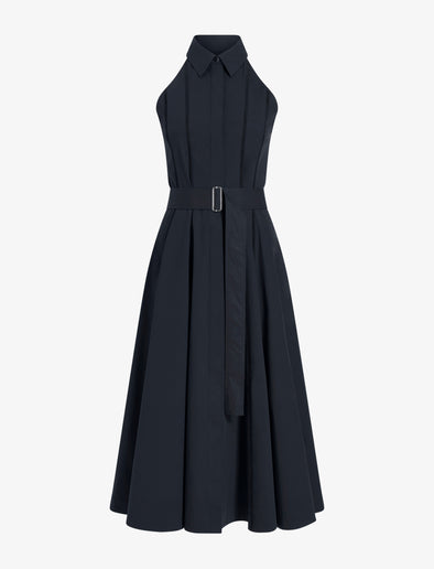 Proenza Schouler Still Life image of Dorothy Dress in Eco Cotton Poplin in Black