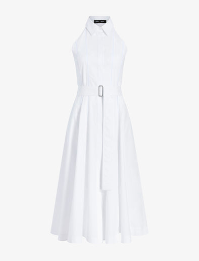 Proenza Schouler Still Life image of Dorothy Dress in Eco Cotton Poplin in White