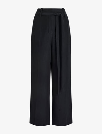Proenza Schouler Still Life image of Maggi Pant in Cotton Viscose Linen in Black