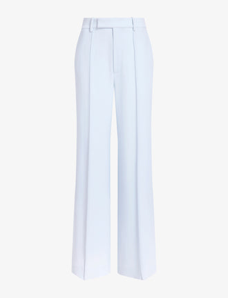 Proenza Schouler Still Life image of Weyes Pant in Matte Double Crepe in Powder Blue