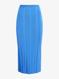 Proenza Schouler Still Life image of Ryanne Skirt in Column Rib in Blue