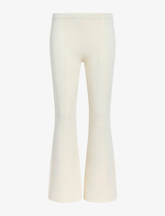 Proenza Schouler Still Life image of Shaila Pant in Silk Viscose Knit in Ecru