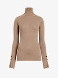 Proenza Schouler Still Life image of Belle Top in Silk Cashmere in Taupe