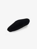 Proenza Schouler Front image of Beret in Wool Knit in Black