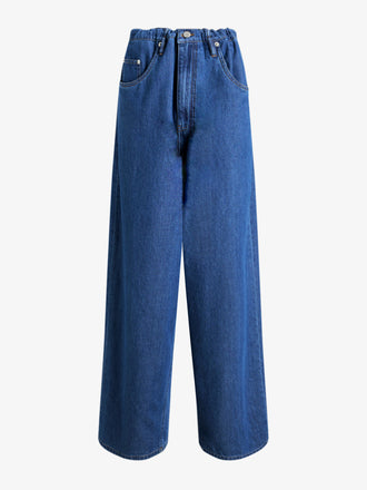 Proenza Schouler Still Life image of Salome Jean in Lightweight Denim in Medium Blue