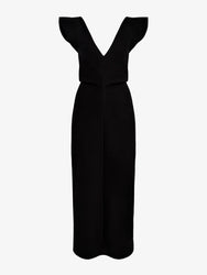 Proenza Schouler Still Life image of Mariam Dress in Wool Scuba in Black
