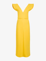 Proenza Schouler Still Life image of Mariam Dress in Wool Scuba in Canary