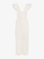 Proenza Schouler Still Life image of Mariam Dress in Wool Scuba in Off White