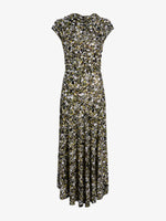 Proenza Schouler Still Life image of Tamara Dress in Printed Matte Jersey in Rust Multi