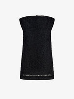 Proenza Schouler Still Life image of Virginie Top in Fringe Embroidery in Black