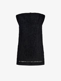 Proenza Schouler Still Life image of Virginie Top in Fringe Embroidery in Black