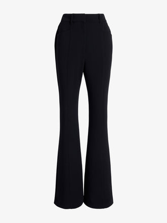 Proenza Schouler Still Life image of Kalea Pant in Compact Stretch Crepe in Black
