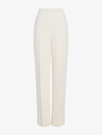 Proenza Schouler Still Life image of Zee Pant in Wool Scuba in Off White