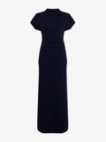 Proenza Schouler Still Life image of Abie Dress in Clean Boiled Wool in Navy