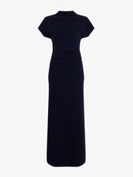 Proenza Schouler Still Life image of Abie Dress in Clean Boiled Wool in Navy