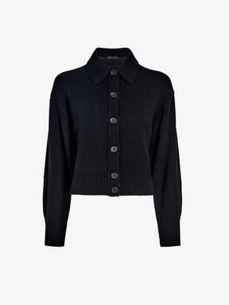 Proenza Schouler Still Life image of Rocio Cardigan in Cashmere in Black