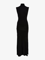 Proenza Schouler Still Life image of Federica Dress in Micro Pleat Knit in Black