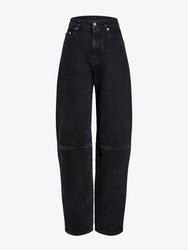 Proenza Schouler Still Life image of Fontana Jean in Black Rigid Denim in Black