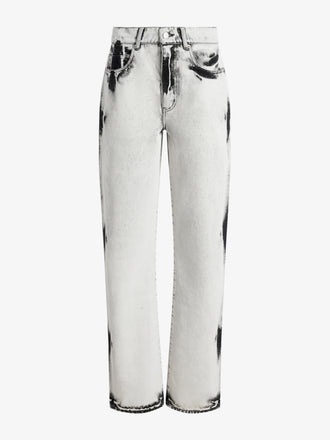 Proenza Schouler Still Life image of Ryman Jean in Fade Out Black in Black Denim