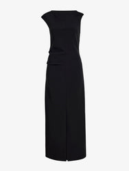 Proenza Schouler Still Life image of Damea Dress in Matte Double Crepe in Black